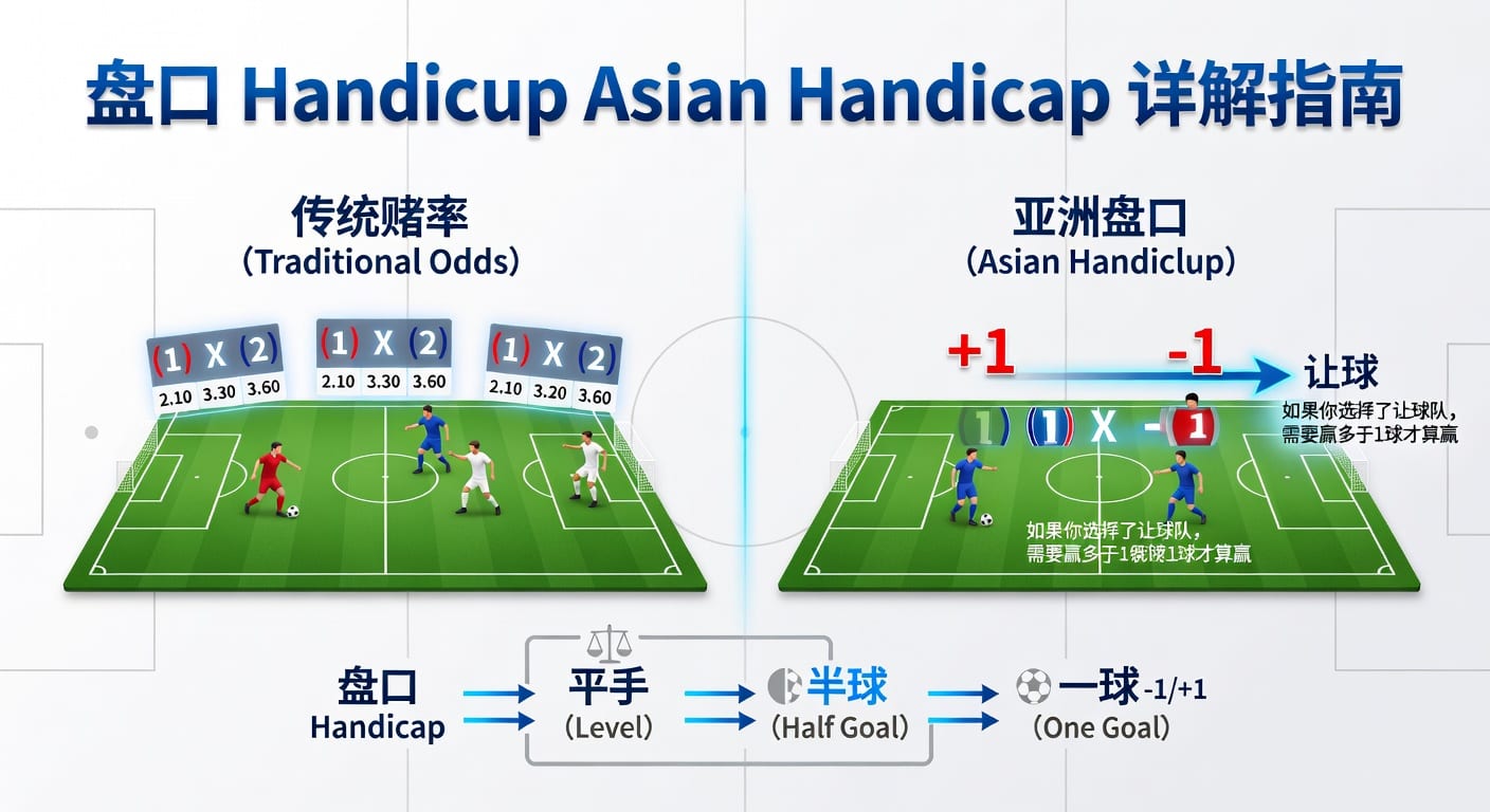 亚洲盘 Asian Handicap 入门与实战解读